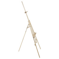 WOODOK målarduk 150 cm, stabil bokträ, naturligt ekoträ, för vuxna och barn, professionella konstnärer.