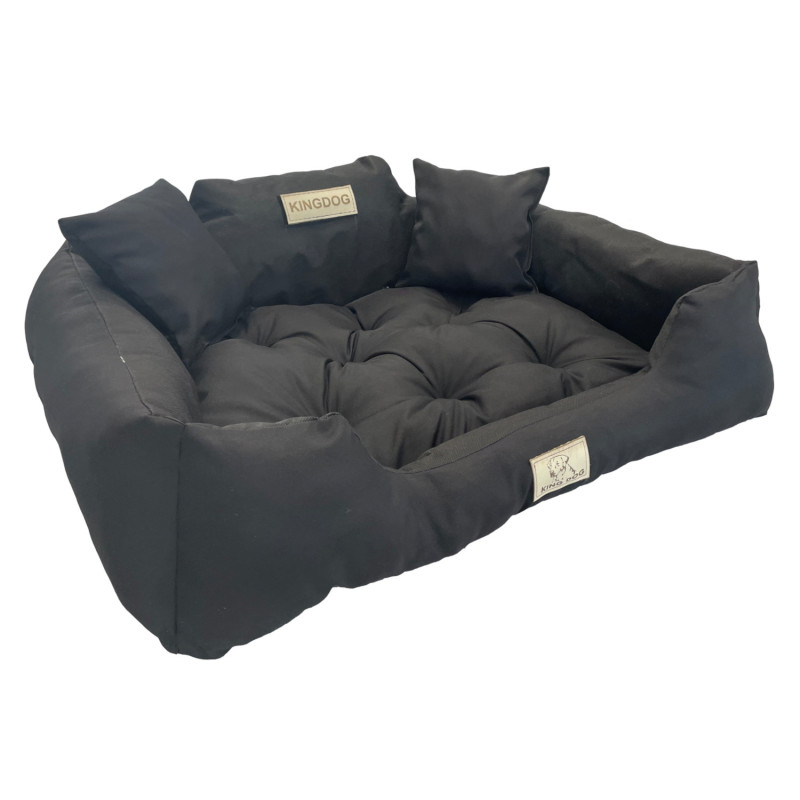 Säng 80 x 60 // 100 x 75 Svart