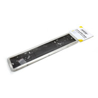 Rostfri nummerskyltsram LPF 001 AMIO-01300