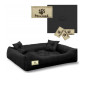 Säng Prestige för hund, katt 60x50 / 75x65 svart