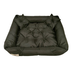 Säng Prestige för hund, katt 60x50 / 75x65 svart | HandlaSmidigt.se