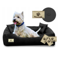 Säng Prestige för hund, katt 40x30 / 55x45 cm svart