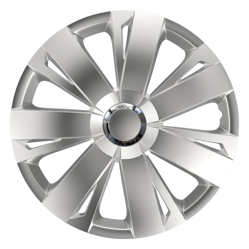 Hjulnavsskydd silver Energy RC 14 tum