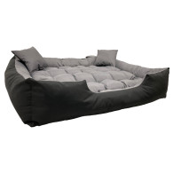 Hundbädd ECCO 130x100 / 145x115 cm gråsvart