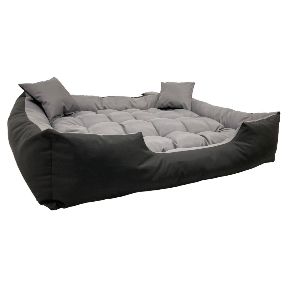 Hundbädd ECCO 130x100 / 145x115 cm gråsvart