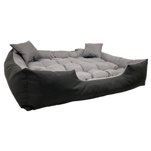 Hundbädd ECCO 130x100 / 145x115 cm gråsvart