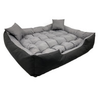 Hundbädd ECCO 130x100 / 145x115 cm gråsvart