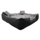 Hundbädd ECCO 130x100 / 145x115 cm gråsvart