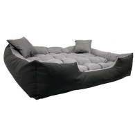 Hundbädd ECCO 130x100 / 145x115 cm gråsvart