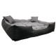 Hundbädd ECCO 130x100 / 145x115 cm gråsvart