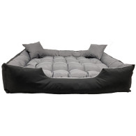 Hundbädd ECCO 130x100 / 145x115 cm gråsvart