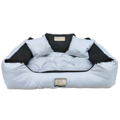 Hundbädd 130 x 105 Ljusgrå KingDog
