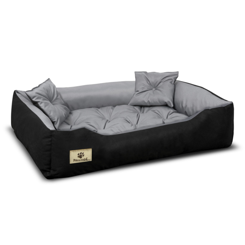 Säng Prestige 130x100 / 145x115cm grå-svart