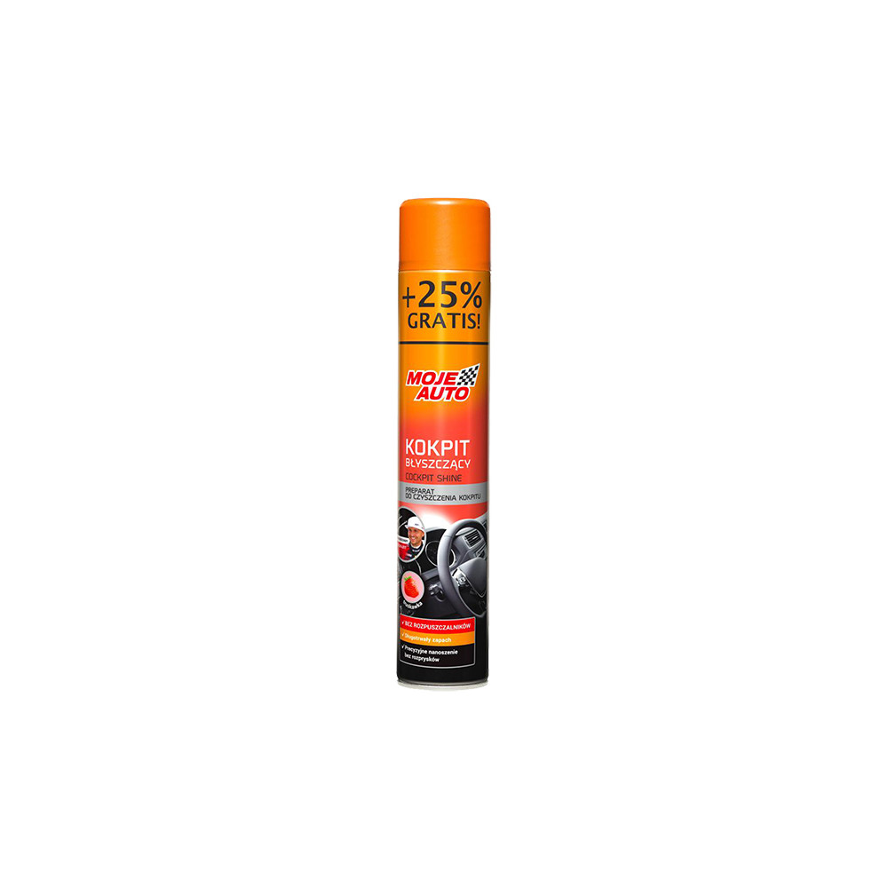 52-124- Kokpit błyszczący - truskawka 600 ml (750ml promo)