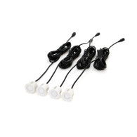 Parkeringssensorset TFT01 4,3' med kamera HD-308-LED 4 vita sensorer