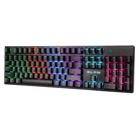 84-224- Mekaniskt tangentbord blow med belysning perfectus