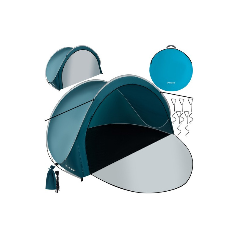 Strandtält 200x120x110cm Trizand 21267