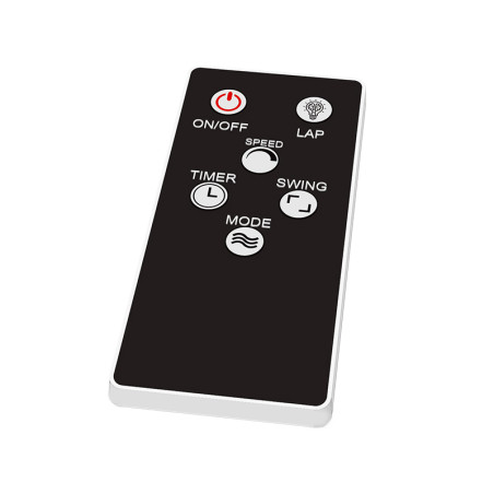 44-050- Pilot till stående och kolumnfläkt med LCD-skärm