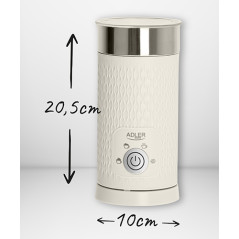 AD 4495 Mjölkskummare - skumning och uppvärmning (latte och cappuccino)