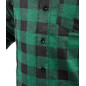 Flanellskjorta, grön, storlek M