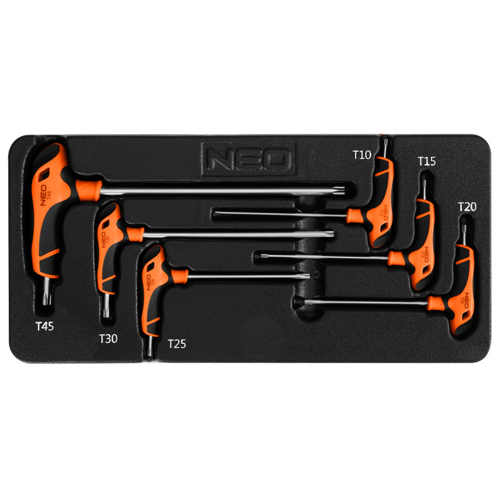 Torx-nycklar 6 st. insats Torx-nycklar 6 st. insats