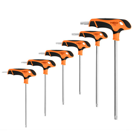 Torx-nycklar 6 st. insats