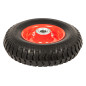 69-015- Hjul 20 cm för skottkärra vagn 200x50 2.50/4 tubeless
