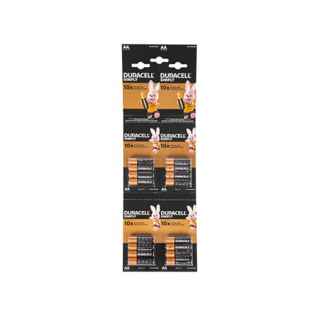 82-623- Alkaliskt batteri aa 1.5 duracell 16st