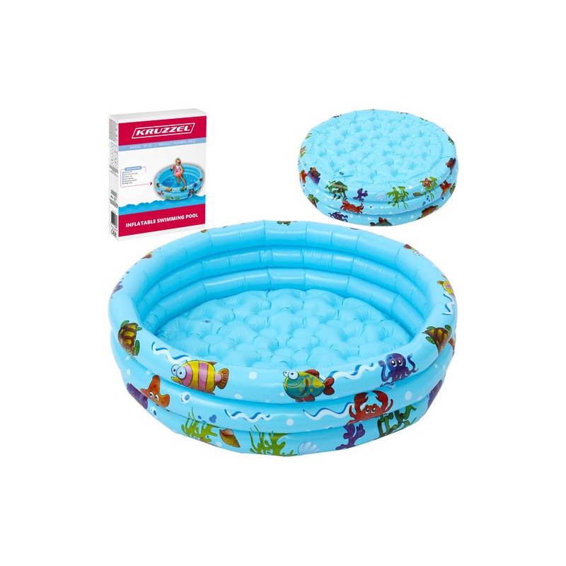 Uppblåsbar pool för barn - Kruzzel 20932 plaskdamm