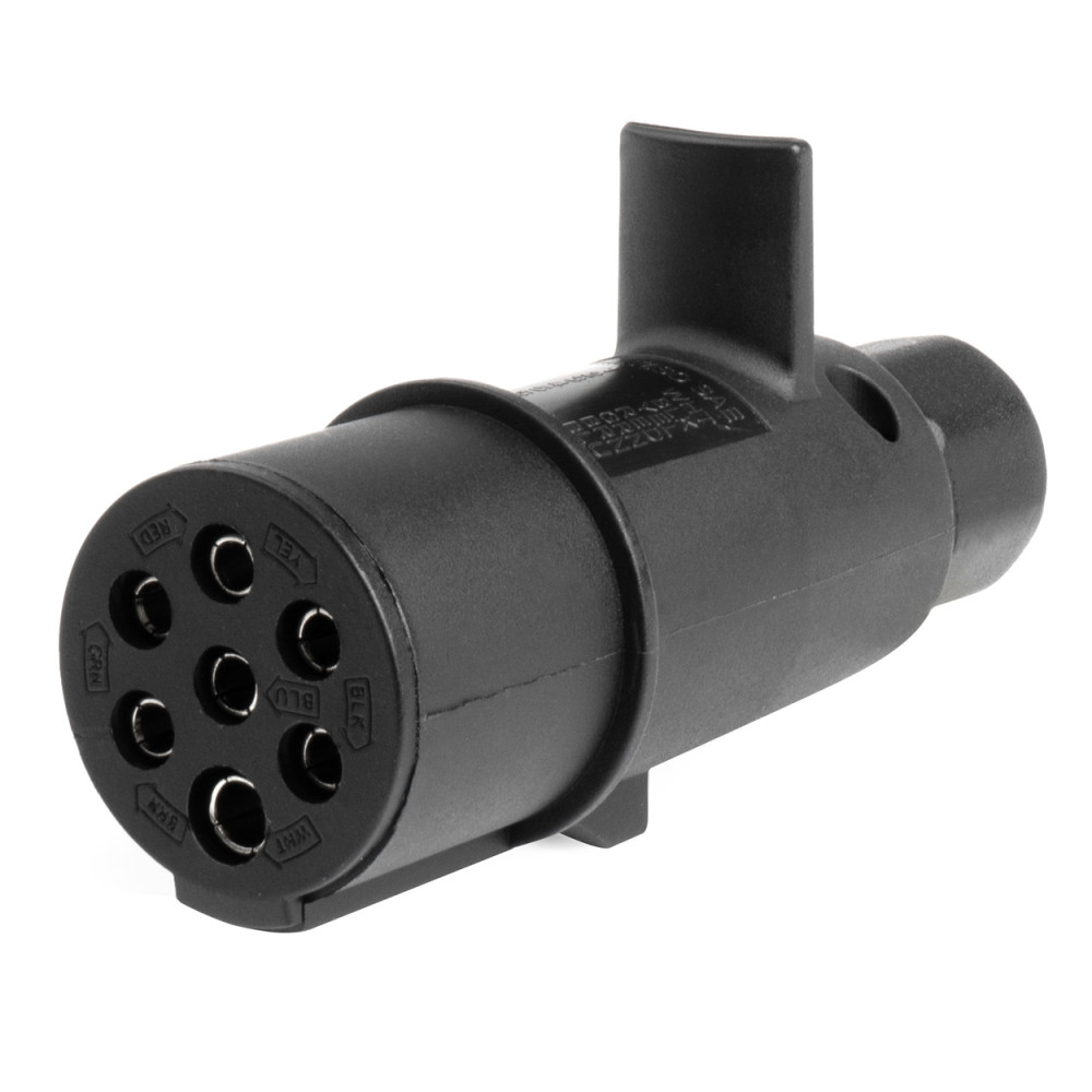 Kontakten på släpvagnen 7-stifts typ n 24v tir amio-03222 Kontakten på släpvagnen 7-stifts typ n 24v tir amio-03222