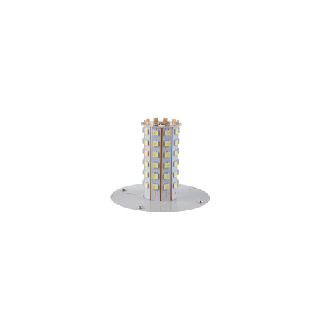 Varningsblixtljus med 80 LED-lampor, magnetfäste, R10 12V 24V W09M AMIO-01502.