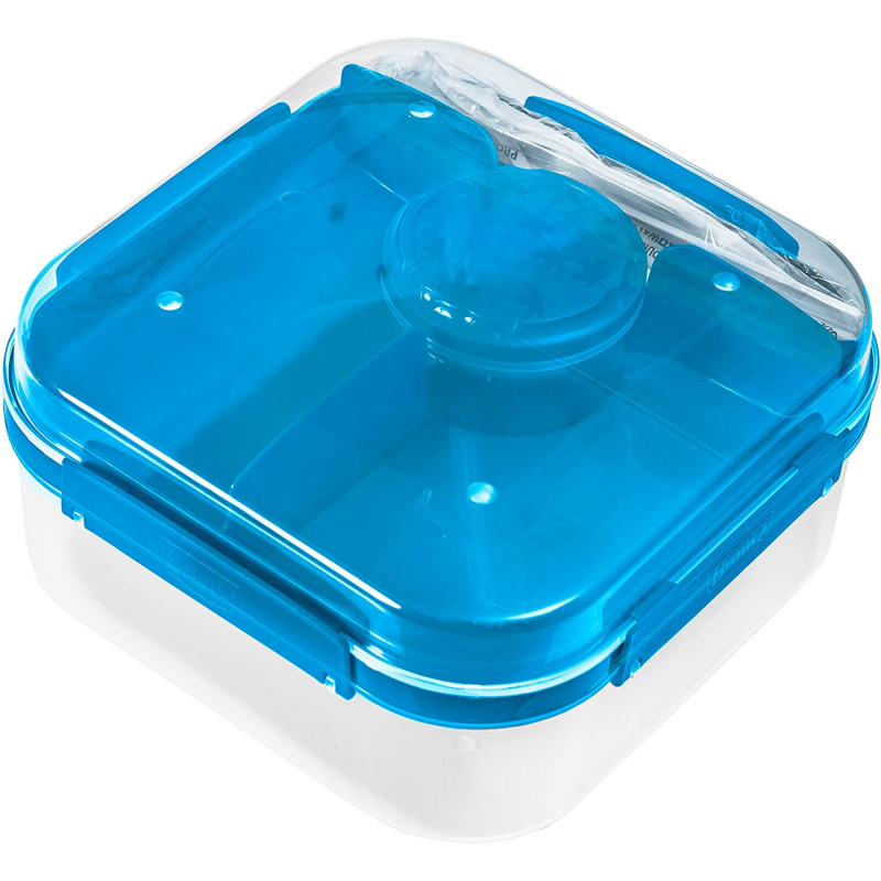 Matlåda Lido 1,6l blå Branq