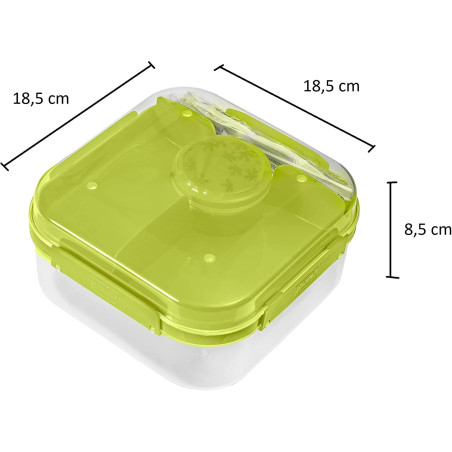 Frukostlåda Lido 1,6l grön Branq