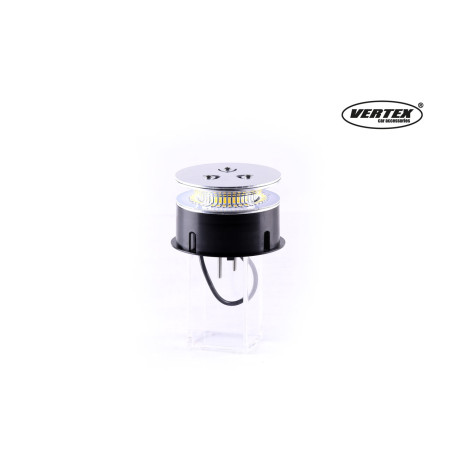 Varningsblixtljus med 39 flexibla LED-lampor, R65 R10 12V 24V WAR09P AMIO-01501.