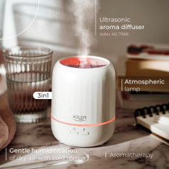 AD 7968 Ultraljudsdiffusor för doft USB 3-i-1
