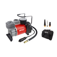 Kompresor samochodowy z manometrem acomp-03 metalowy 12v amio-01135