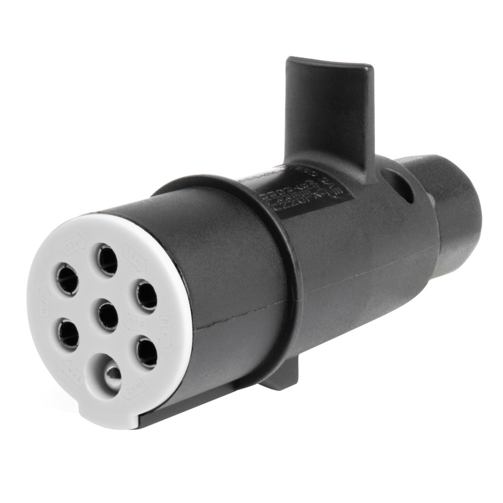 Kontakten på släpvagnen 7-stifts typ S 24V TIR AMIO-03224 Kontakten på släpvagnen 7-stifts typ S 24V TIR AMIO-03224