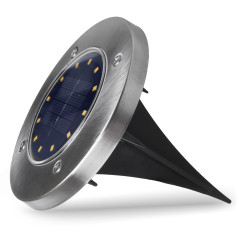 Solcellslampa för trädgårdsinfart LED Maclean IP44, 12 LED SMD, 4000K, Ni-MH 600 mAh, 0,7W, MCE318 | HandlaSmidigt.se