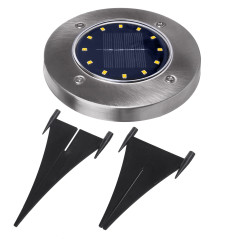 Solcellslampa för trädgårdsinfart LED Maclean IP44, 12 LED SMD, 4000K, Ni-MH 600 mAh, 0,7W, MCE318 | HandlaSmidigt.se