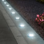 Solcellslampa för trädgårdsinfart LED Maclean IP44, 12 LED SMD, 4000K, Ni-MH 600 mAh, 0,7W, MCE318