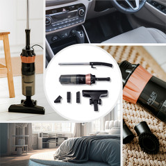 AD 7049 Vertikal dammsugare - påsefri 2 i 1