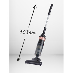 AD 7049 Vertikal dammsugare - påsefri 2 i 1