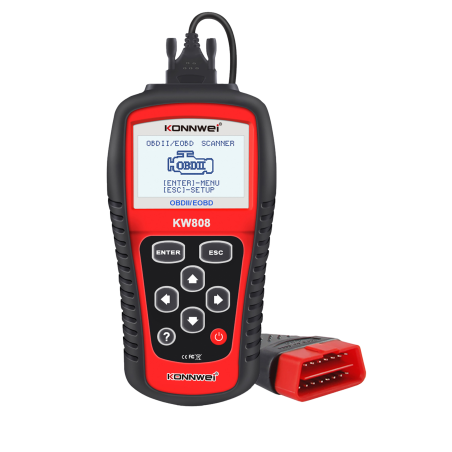 Diagnostisk mätare, OBD2-skanner Konnwei KW808