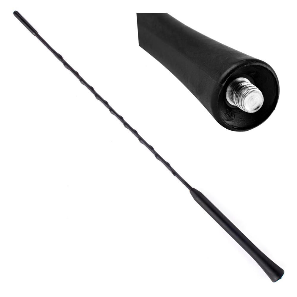 Bilantennmast i aluminium 40 cm, modell antm08 amio-01296. Bilantennmast i aluminium 40 cm, modell antm08 amio-01296.
