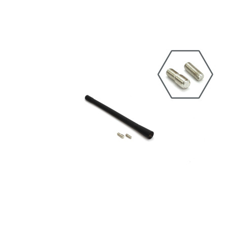 Bilantennmast, antenmast, 2 antennadapter, antm01 amio-01051.