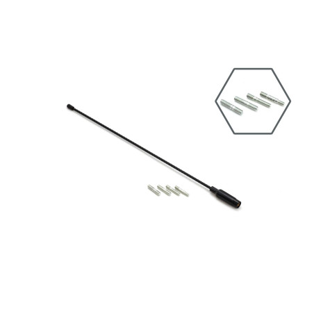 Bilantennmast anten 4 adaptrar antm06 amio-01508