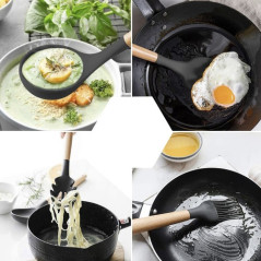 Köksredskap - set med 12 delar. Ruhhy 21804