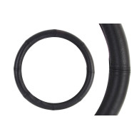 Skydd i läder för ratt på bilen med en diameter på 39-41 cm, artikelnummer amio-01767.