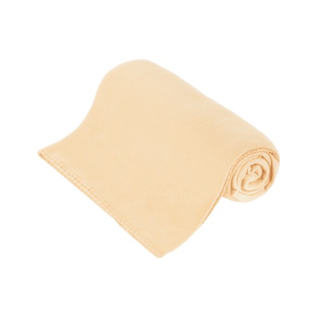 Filt i plysch 130x150 cm TEESA - krämig