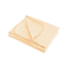 Filt i plysch 130x150 cm TEESA - krämig